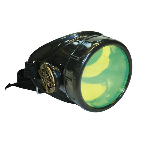 Steampunk Crazy goggles Burning man party costume accessories gcg Halloween