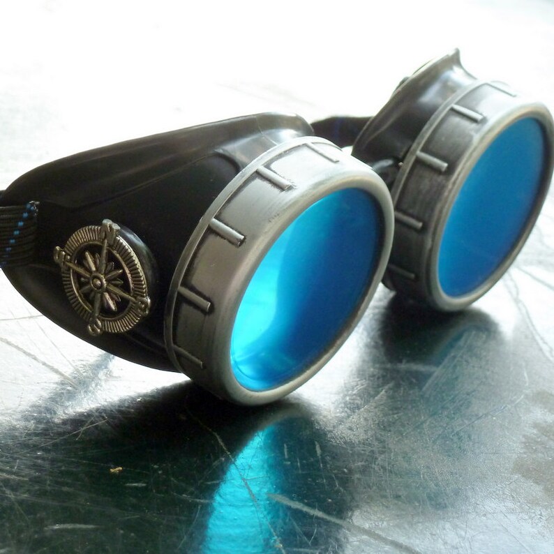 Victorian Steampunk goggles aviator victorian welding biker eye cupscg image 3