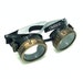 Steampunk Goggles-Rave Glasses Victorian Style with Compass Design, Colored Lenses & Ocular Loupe costume accessory gcg 