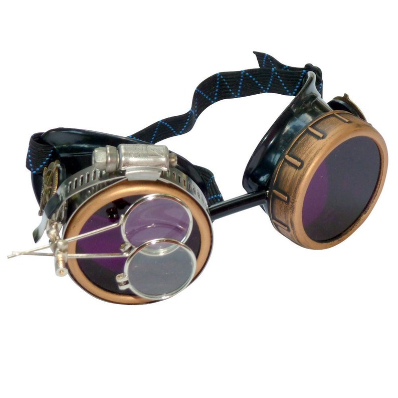My Steampunk Goggles, steam punk goggles, steampunk costume steampunk accessories Rave Glasses Steampunk Victorian goggles 画像 6