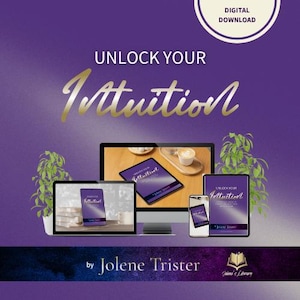 Unlock Your Intuition Ebook, Strengthen Your Inner Knowing, Develop Intuition, and Trust Yourself, Intuitive Development Guide