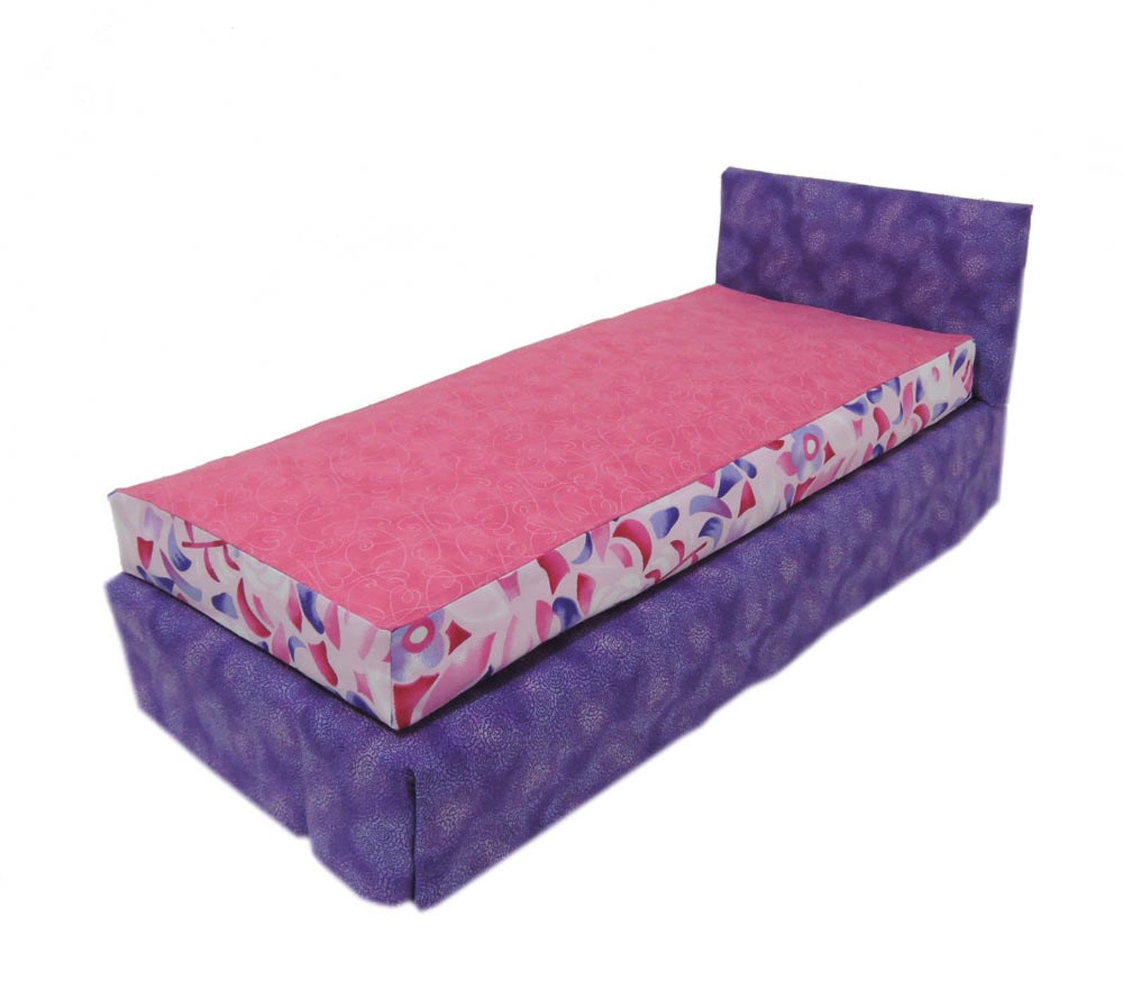 Doll Bed Mattress PDF Pattern Fits Any Size Doll Bed Easy Sew Barbie