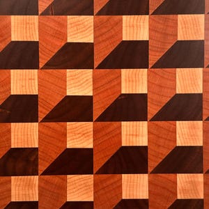 3D Custom End-Grain Cutting Board