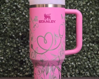 Krankenschwester Stanley Cup 40oz | AUTHENTISCH | Personalisierte Lasergravierte Quencher