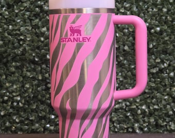 Zebra Stanley Cup 112 ml | AUTHENTISCH | Personalisierte Lasergravierte Quencher