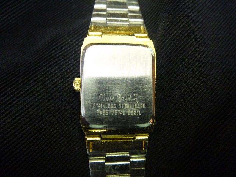 vintage pierre cardin watch