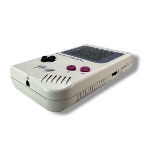 Nintendo Game Boy Classic DMG-01 Grå IPS Q5 Skärm/Batteri Mod Nytt Fodral - Handhållen Retro Gaming - Vintage Retro Spelkonsol bild 7