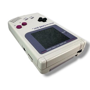 Nintendo Game Boy Classic DMG-01 Grå IPS Q5 Skärm/Batteri Mod Nytt Fodral - Handhållen Retro Gaming - Vintage Retro Spelkonsol bild 5