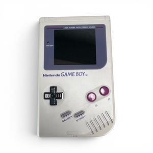Nintendo Game Boy Classic DMG-01 Grå IPS Q5 Skärm/Batteri Mod Nytt Fodral - Handhållen Retro Gaming - Vintage Retro Spelkonsol bild 10
