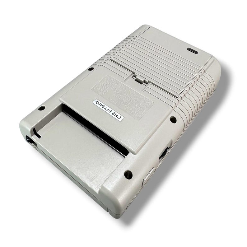 Nintendo Game Boy Classic DMG-01 Grå IPS Q5 Skärm/Batteri Mod Nytt Fodral - Handhållen Retro Gaming - Vintage Retro Spelkonsol bild 8