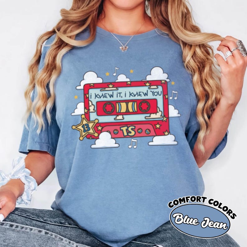 I Knew It I Knew You Cassette Tape Shirt, Toy Story 5 Friendship Tee, Disney Jessie Shirt, Disneyland Toy Story Matching Trip Shirt image 5