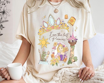 Vintage Disney Tangled Rapunzel Floral Png, Princess Rapunzel Png, Lost Princess Png, Magic Kingdom, Rapunzel Coquette Bows Png File