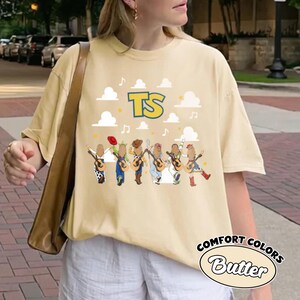 Vintage I Knew It I Knew You Comfort Colors® Shirt, TS and Toy Story 5 Friendship Shirt, Jessie Tee, Disney Toy Story Family Matching Shirt zdjęcie 5