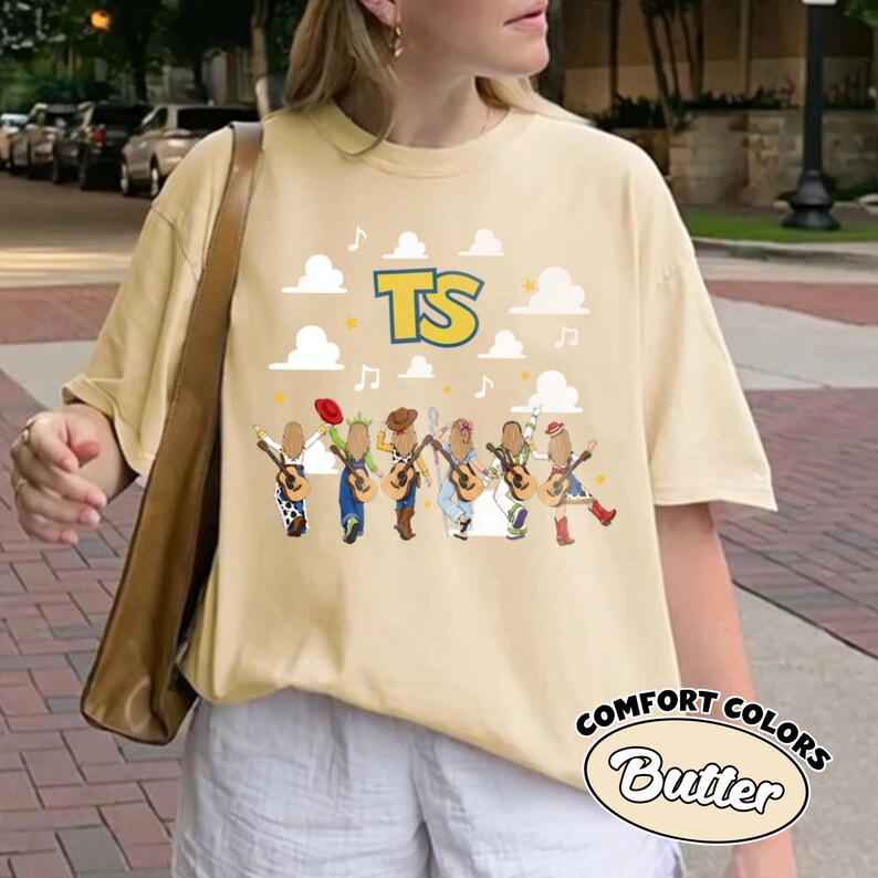 Vintage I Knew It I Knew You Comfort Colors® Shirt, TS and Toy Story 5 Friendship Shirt, Jessie Tee, Disney Toy Story Family Matching Shirt zdjęcie 5