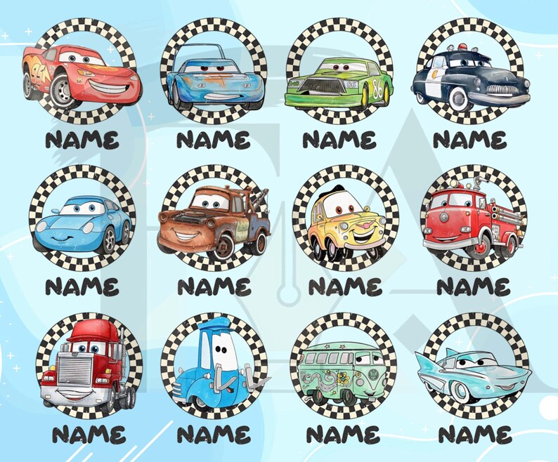 Custom Disney Cars Two Sides Shirt, Radiator Springs Family Trip T-shirt, Personalize Lightning McQueen Mater Mack Shirt, Cars Land Tee bild 2