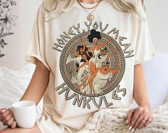 Disney Hercules Diva The Muses Honey You Mean Hunkules Retro 90s Png, Hercules POng, Disney Family Shirt,Disney Trip Png, Digital File
