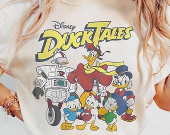 Disney DuckTales Freunde Gruppe Grafik png, DuckTakes png, Disneyland Familie Passende png, Magic Kingdom Tee, BTW Epcot Freizeitpark