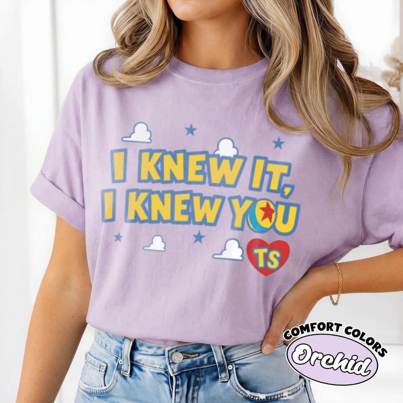 I Knew It I Knew You Comfort Colors® Shirt, Toy Story 5 Friendship Tee, Disney Toy Story Family Matching Vacation Shirt image 5