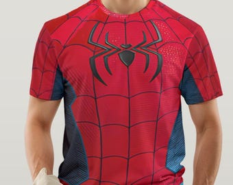 Spiderman Costume Tee, Avengers Cosplay Shirt ,Rundisney T-Shirt