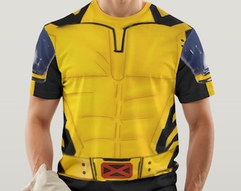 Wolverine Kostüm Shirt, Deadpool Cosplay, X-Men Kostüm Tee Rundisney Tee