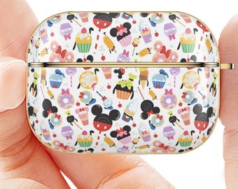 Disney Snacks AirPods Pro 2 Hülle, Micky Maus Muster