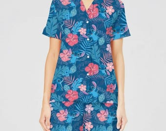 Lilo and Stitch Pajamas for Women | Disney Family Pajama Set | Cozy Sleepwear