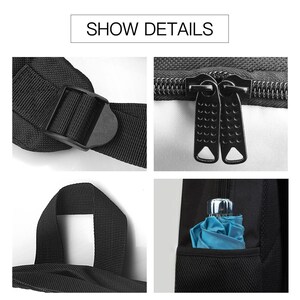 Mochila personalizada de Iron Man, regalo escolar de los Vengadores, 13 pulgadas imagen 7