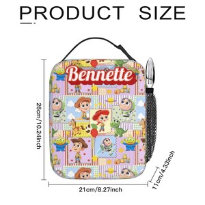 Toy Story rugzak en lunchtasset, Disney Woody, Buzz & Jessie 17-in schooltassenbundel afbeelding 13