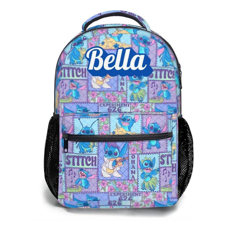 Lilo & Stitch 17in Backpack Bundle with Matching Lunch Bag image 5