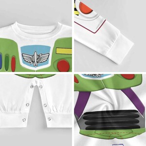 Pelele Bebé Toy Story | Disfraz de Buzz Lightyear para Bebé y Toddler imagen 7