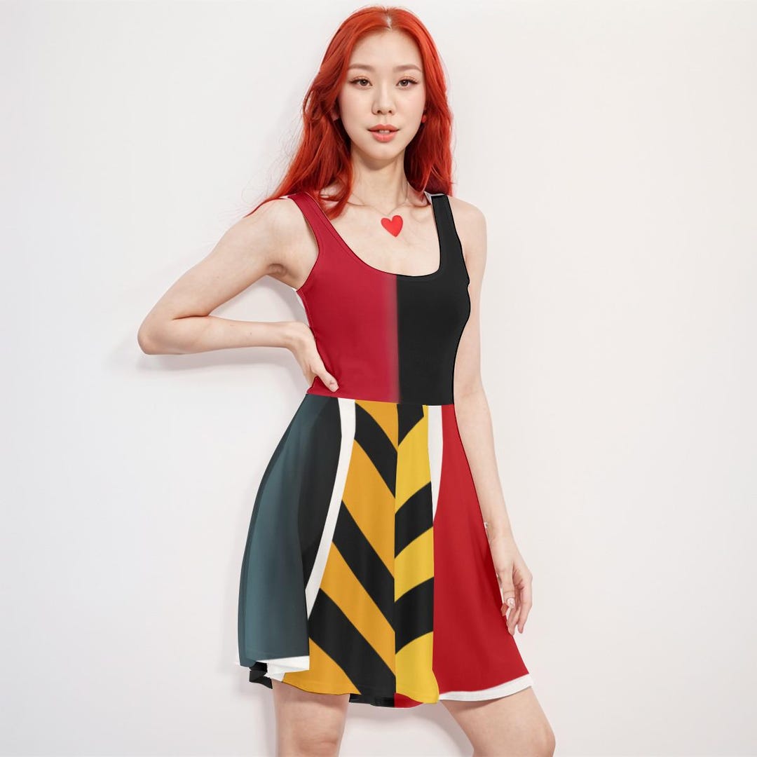 Queen of Hearts Costume , Alice in Wonderland Dress, Disney Villain ...