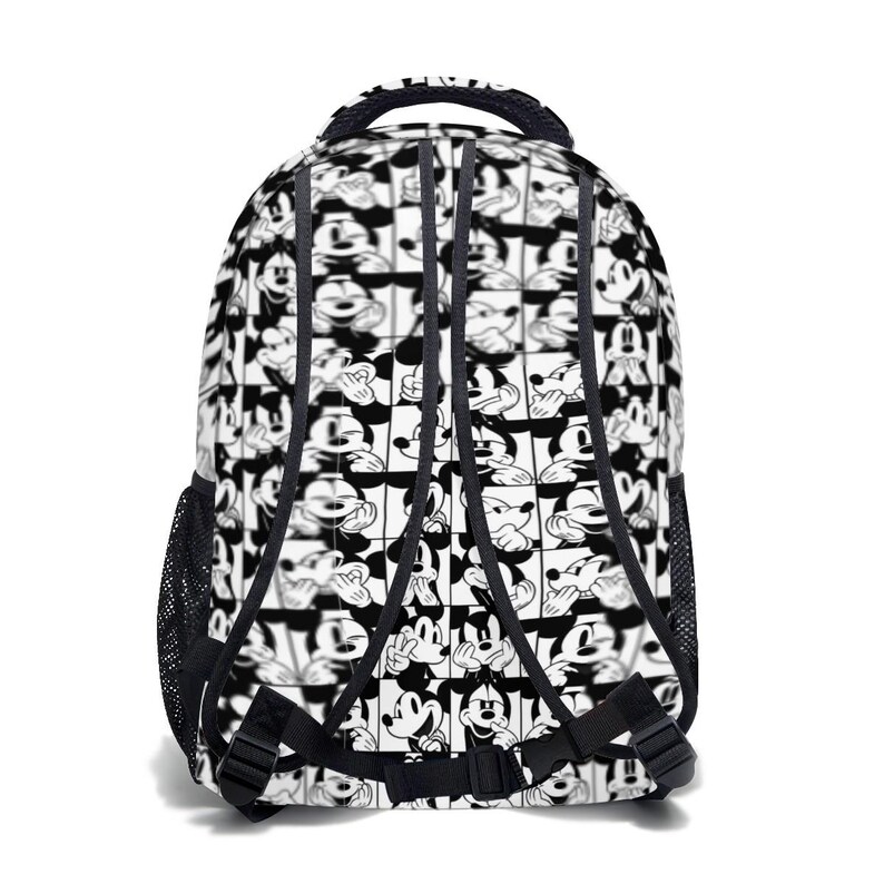 Personalized Mickey Mouse 17in Backpack Bundle with Matching Lunch Bag, Custom Disney Backpack Set image 4