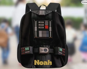Custom Darth Vader-rugzak: gepersonaliseerde Star Wars 13 in schooltas,