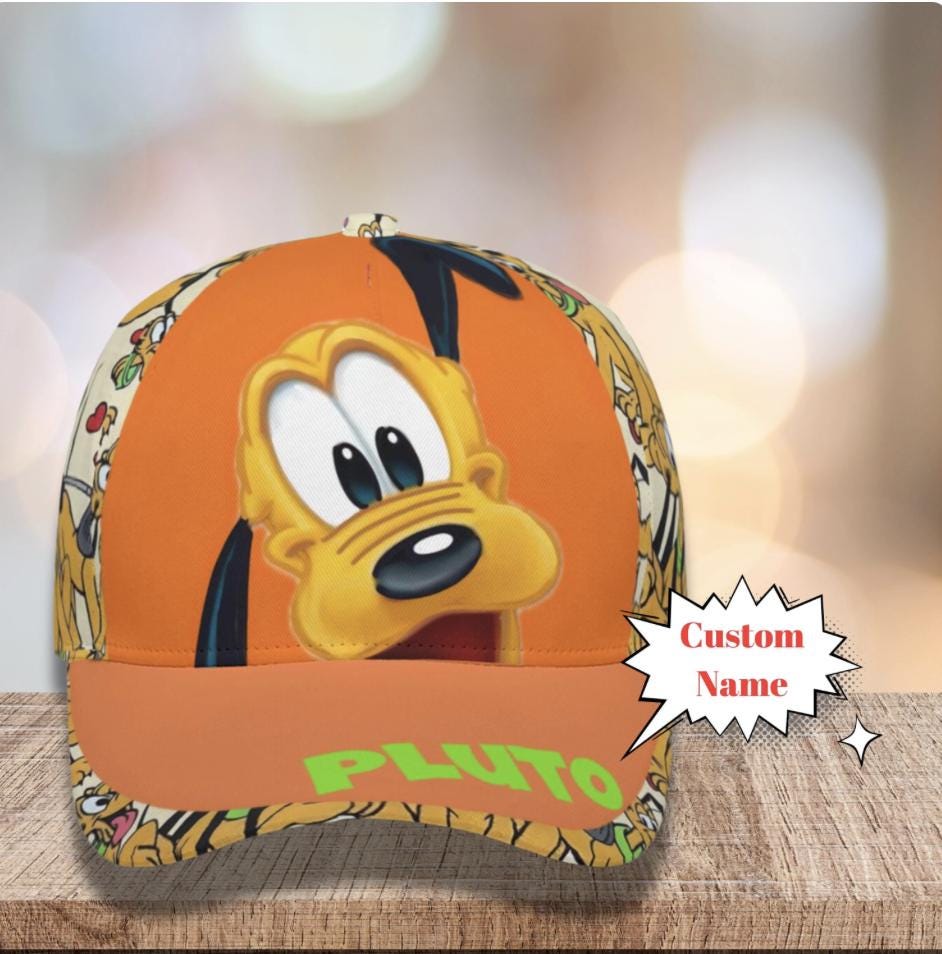 Personalized Pluto Baseball Cap, Mickey Dog Disney Trucker  display picture 1