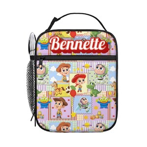 Toy Story rugzak en lunchtasset, Disney Woody, Buzz & Jessie 17-in schooltassenbundel afbeelding 9