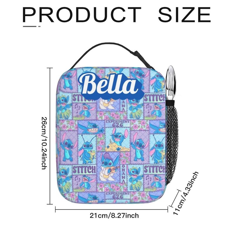 Lilo & Stitch 17in Backpack Bundle with Matching Lunch Bag image 13