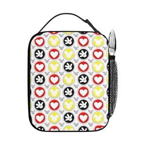 Gepersonaliseerde Mickey Mouse 17-inch rugzakbundel met bijpassende lunchtas, aangepaste Disney-rugzakkenset afbeelding 14