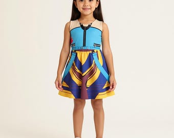 Zoey Kpop Demon Hunter Girls Cosplay Costume, A-Line Dress