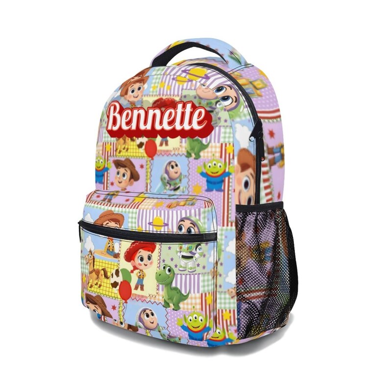 Toy Story rugzak en lunchtasset, Disney Woody, Buzz & Jessie 17-in schooltassenbundel afbeelding 6