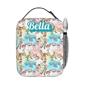 Conjunto de mochila y bolsa para el almuerzo de Toy Story, Disney Woody, Buzz y Jessie, paquete de mochila de 17 pulgadas. imagen 10