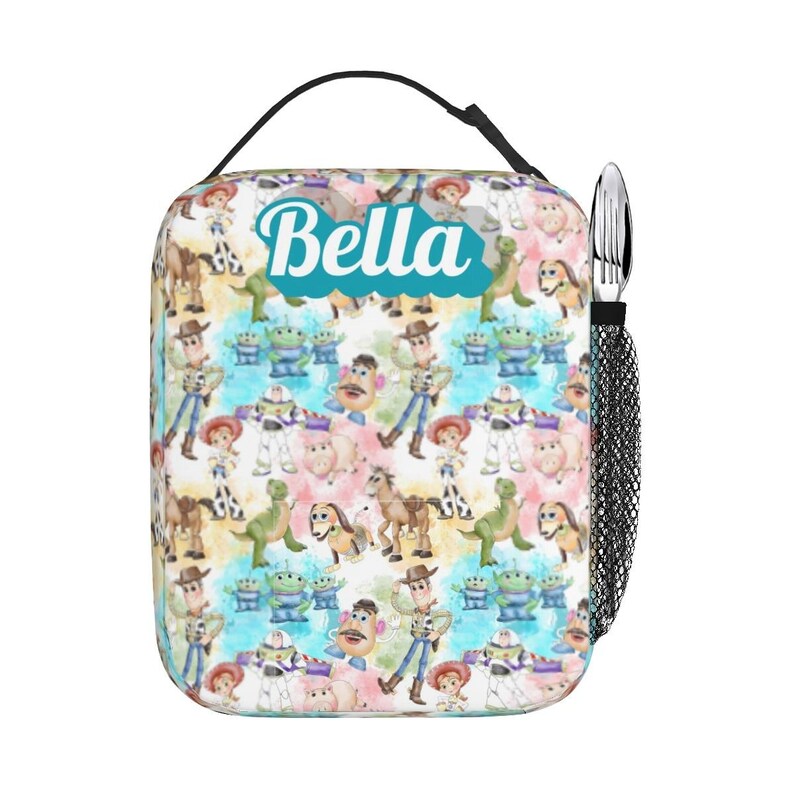 Conjunto de mochila y bolsa para el almuerzo de Toy Story, Disney Woody, Buzz y Jessie, paquete de mochila de 17 pulgadas. imagen 10