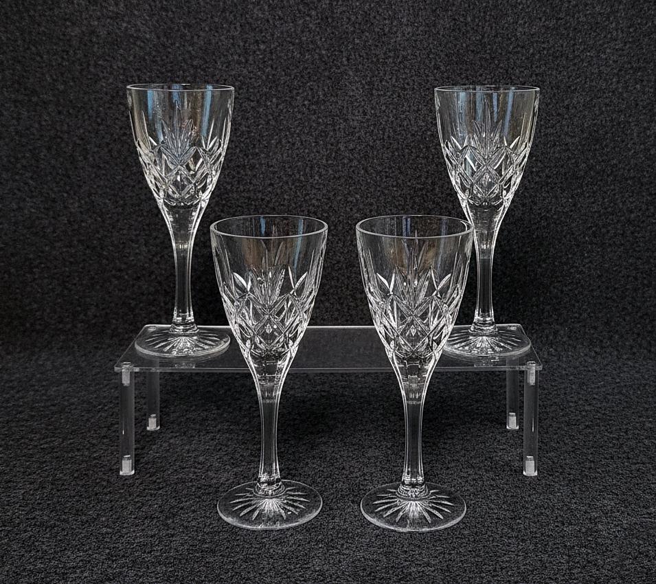 Royal Doulton Highgate Double Old Fashioned Glass Set of 4 in Clear