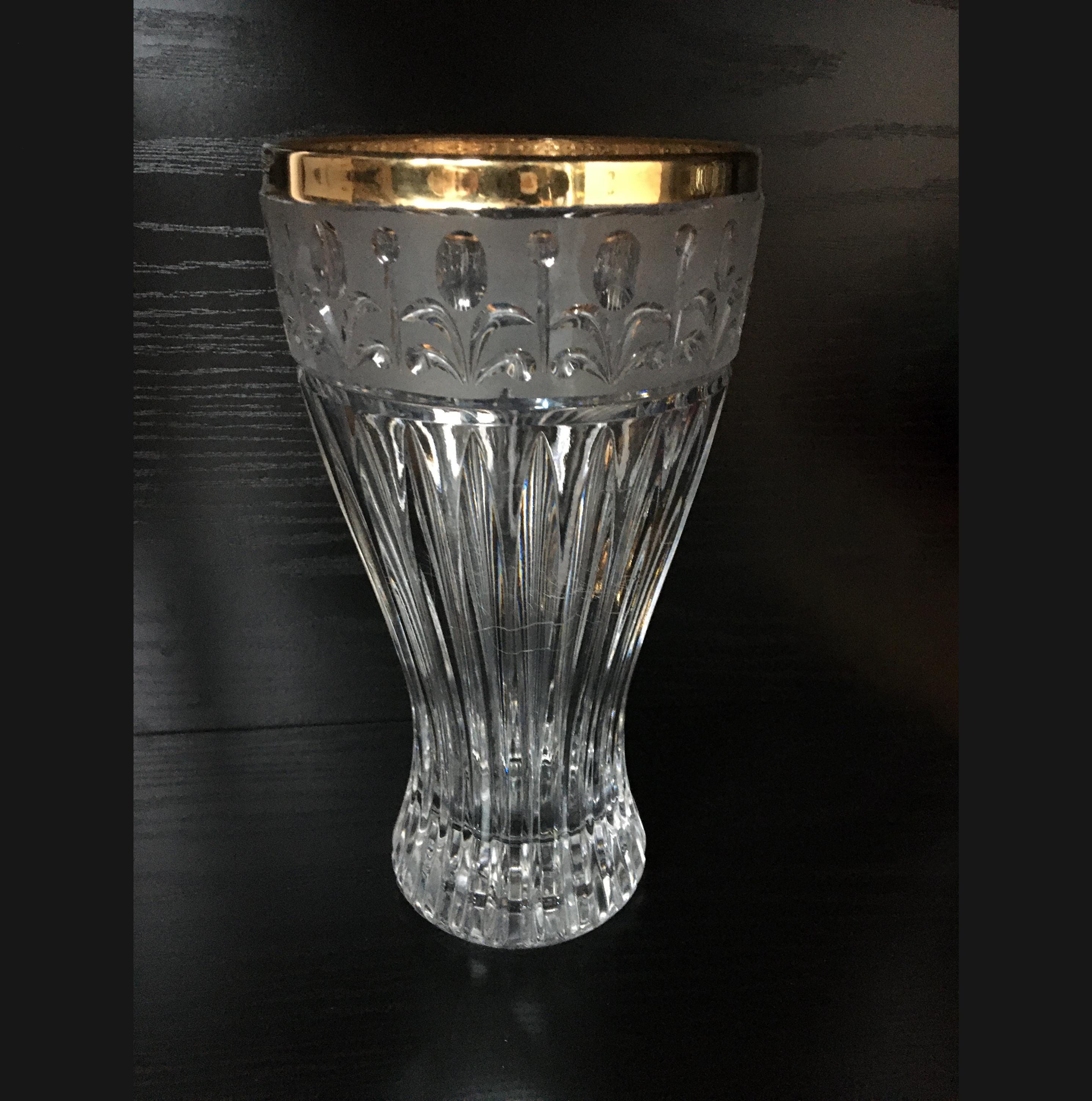 Anna hutte bleikristall vase - Etsy 日本