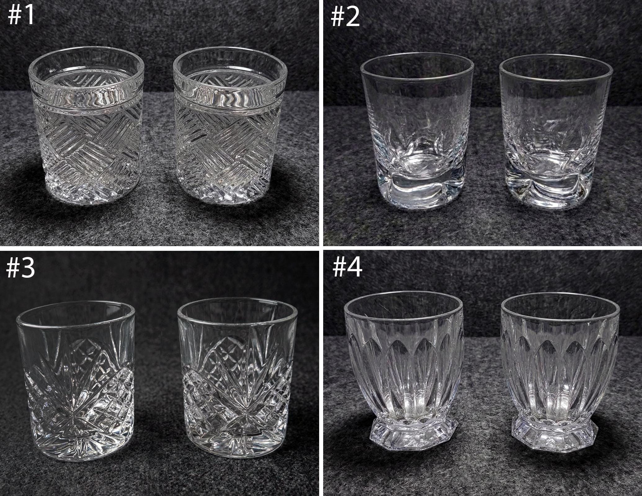 Edinburgh crystal whiskey glasses - Etsy 日本