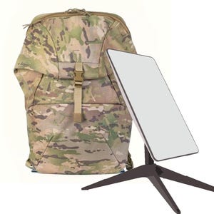 Mochila para Starlink V2 multicam Mochila táctica de asalto Mochila Pixel para Starlink, mochila impermeable a prueba de golpes, Mochila militar