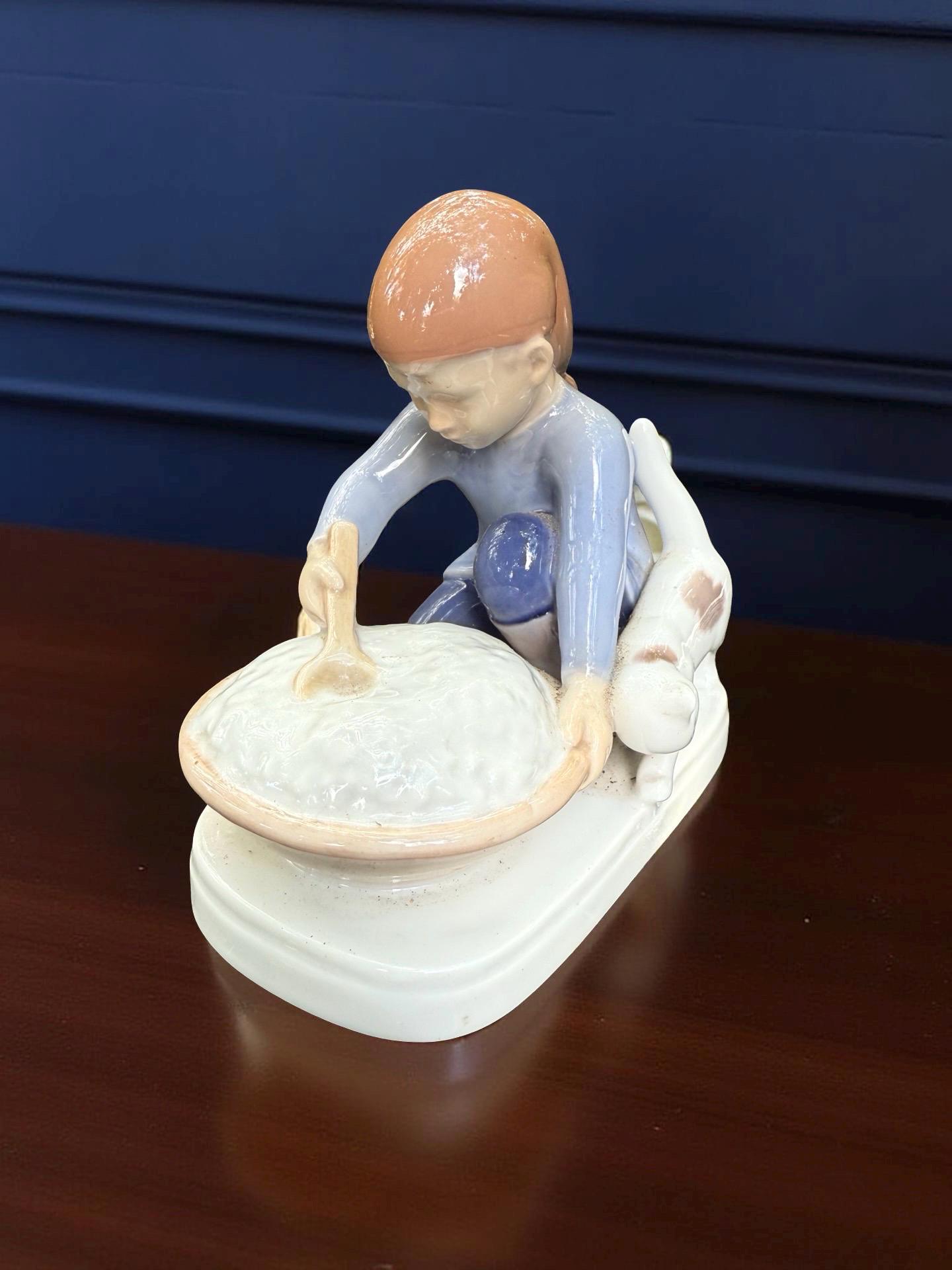 B&g Danish Porcelain Cat Figurines - Etsy