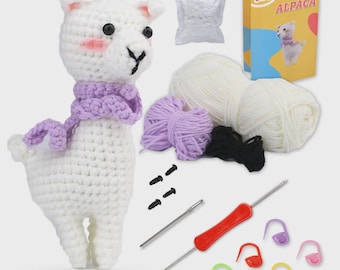 Alpaca Crochet Kit