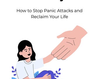 Panic Attack Relief Ebook | Anxiety Self-Help Digital Book | Mental Health Guide | Instant Download