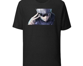 Inspired Fan Art - Unisex t-shirt - Gojo - Satoru Gojo - Juju tsu - Anime - Shirt - Tshirt - Satoru