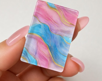 Cotton Candy American Mahjong Tiles, Pink and Blue Mahjong Tiles, Unique Mah Jongg Set